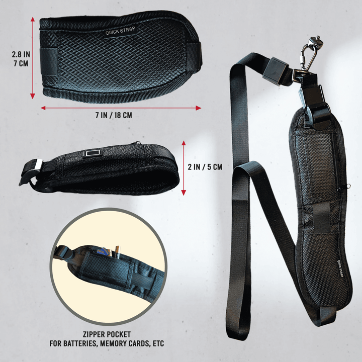 2-Pack Trek Outfit DSLR Camera Strap - Anti-Slip, Quick Release