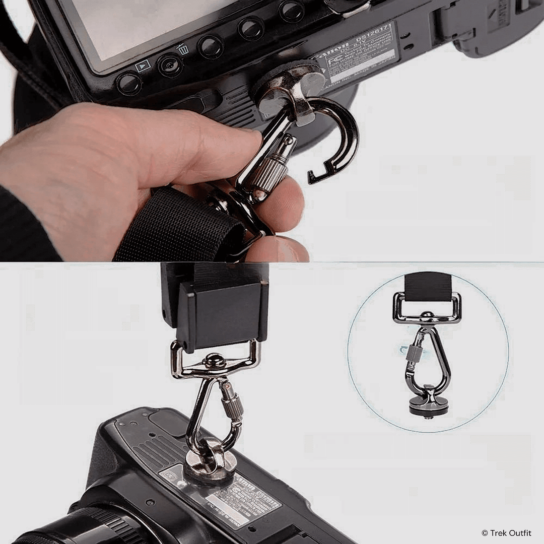 2-Pack Trek Outfit DSLR Camera Strap - Anti-Slip, Quick Release