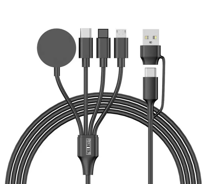 Trek Outfit Multi-Device 4-in-2 Charging Cable for Apple Devices - Mix & Match