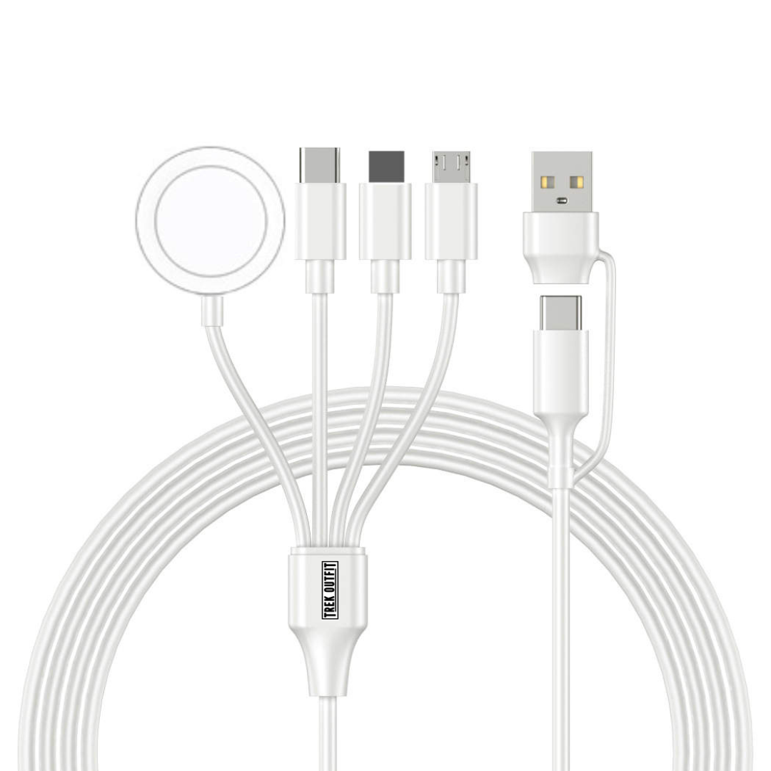 Trek Outfit Multi-Device 4-in-2 Charging Cable for Apple Devices - Mix & Match