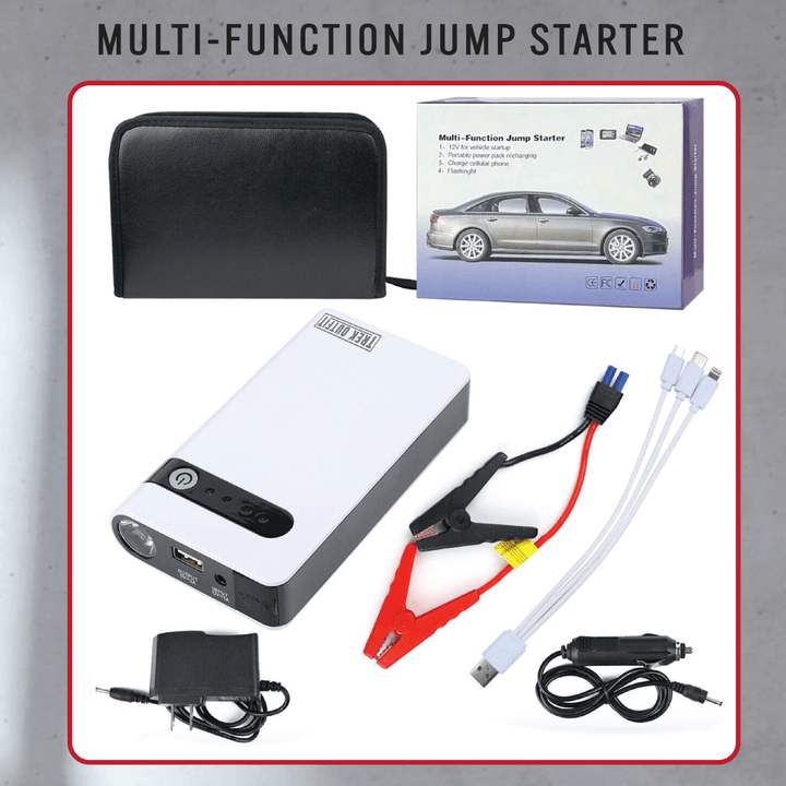 Trek Outfit 15000mAh Car Jump Starter Power Bank with Safety Features