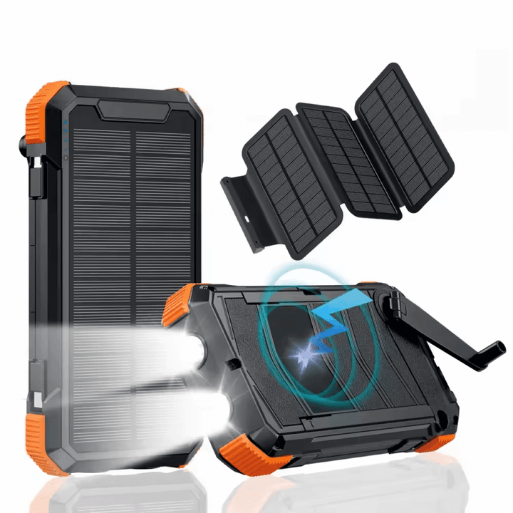Trek Outfit Solar Power Bank - 45800mAh with Wireless Charging