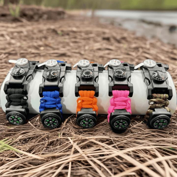 Trek Outfit 20-in-1 Tactical Survival Bracelet - Mix & Match